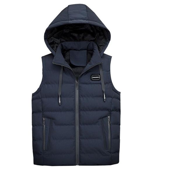 

men's jackets men's autumn and winter waistcoat cotton padded clothes british for middle-aged old, Black;brown