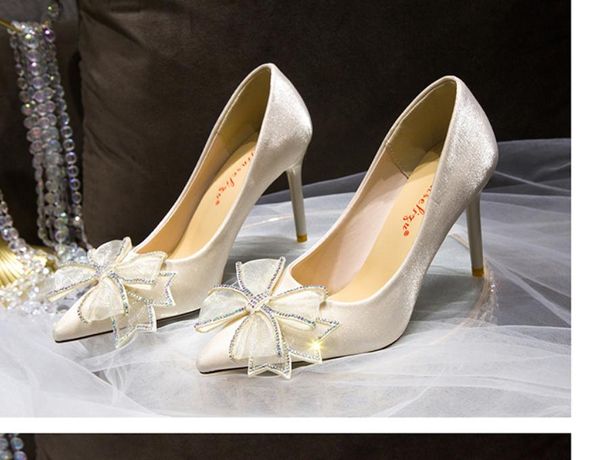 

2021 spring and autumn shoes with new style high heel fine heel pointed end women's shoes@zx55, Black