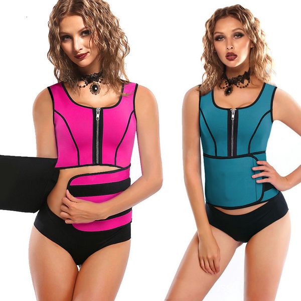 

1ch9 shapers women body slimming belt girdles firm control waist trainer cincher plus size s-3xl shapewear pigu, Black;white