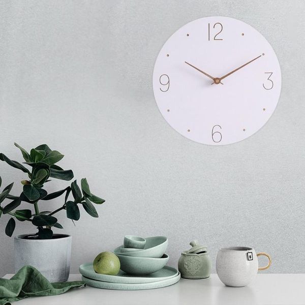 

wall clocks 1pcs nordic clock creative decorative for study room kitchen bedroom living office hanging ornament