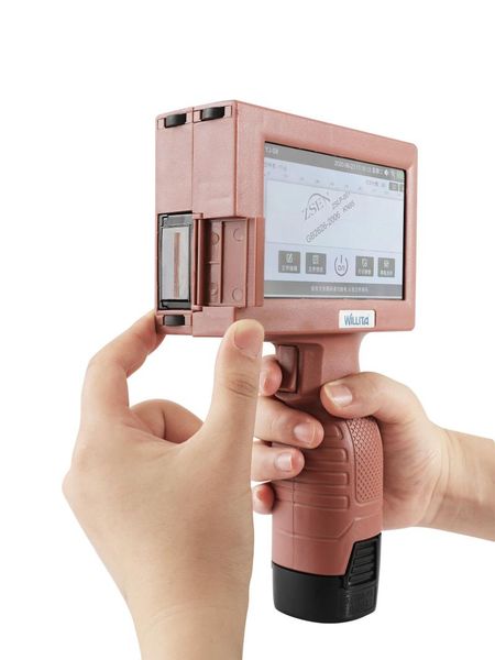 

printers 25.4mm handheld inkjet printer 5" touch screen coder label qr code bar production date logo tij