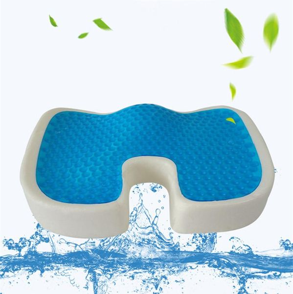 

cushion/decorative pillow gel memory foam seat u shape travel massage car office chair protect healthy sitting breathable pillows anti-hemor