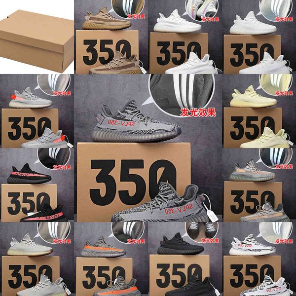 

black friday 2021 new fashion boost shoes 350 v2 sneakers women men size 35-45 yoga0ldn
