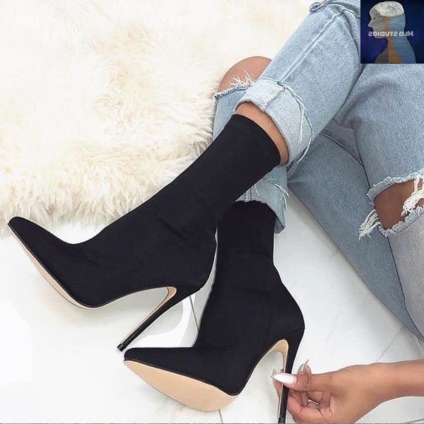 

sandals plus size ladies high heels fashion women shoes, Black