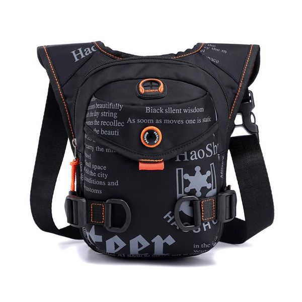

outdoor cycling leg bag cool men's backpack multi functional sports chest portable waist messenger bags