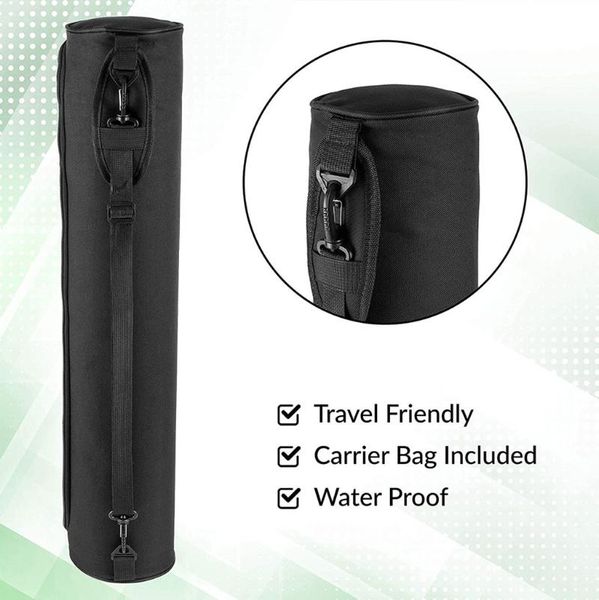 

sports fitness yoga backpack column bag pilates gymnastics mat bags oxford mesh panel zipper waterproof mats