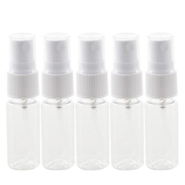 

pcs empty clear white spray bottle pump 15ml storage bottles & jars