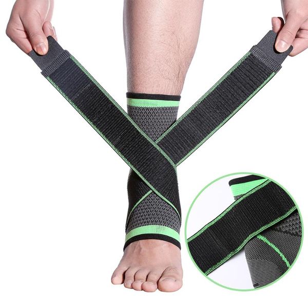 

ankle support 1pcs outdoor men sports gym fitness guards socks adjustable ankles protectors climbing basketball badminton, Blue;black
