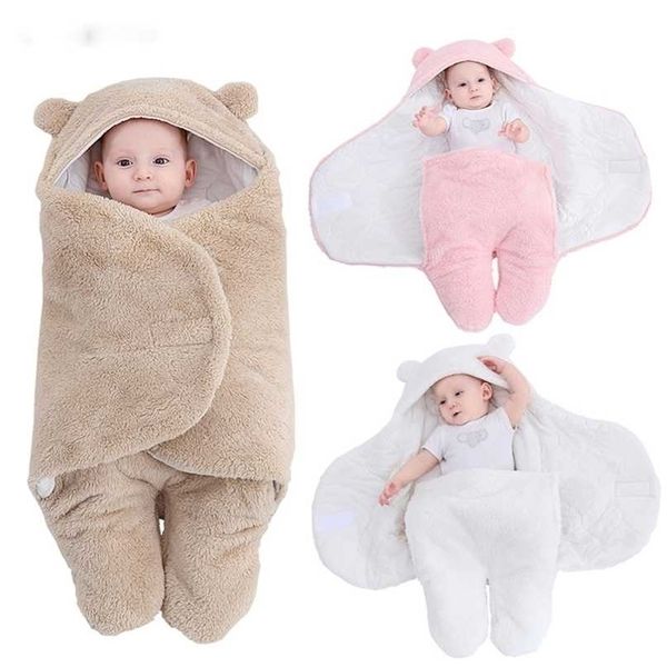 

babies sleeping bags blanket swaddling infant sleep sack cotton envelope for born pography for born 0-9m m 211101