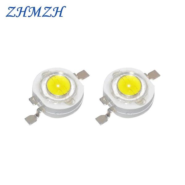 

light beads 20pcs/lot 1w high power led bead smd leds light-emitting diode chip for downlight spotlight white lamp bulb 260-300ma