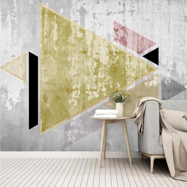 

wallpapers milofi custom large wallpaper mural cement wall abstract geometric background