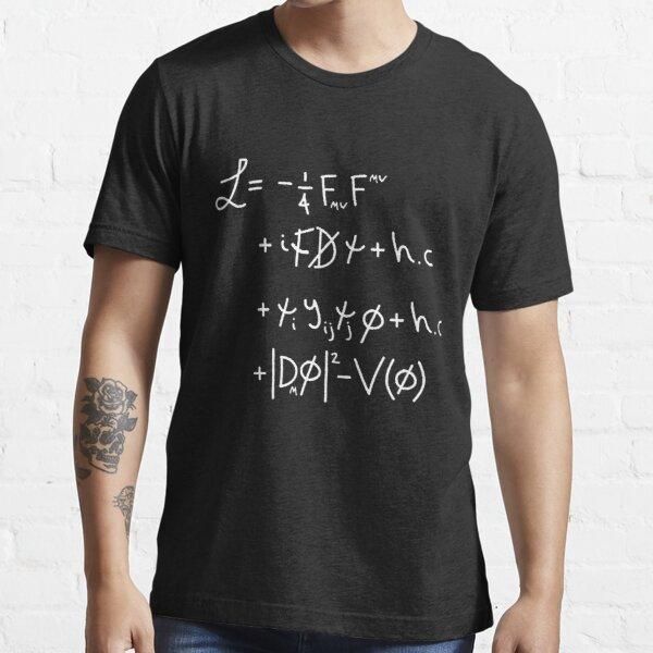 

universe lagrangian w fashion men t shirt funny print summer classic tee casual short sleeve o neck mens graphic shirts men's t-shirts, White;black