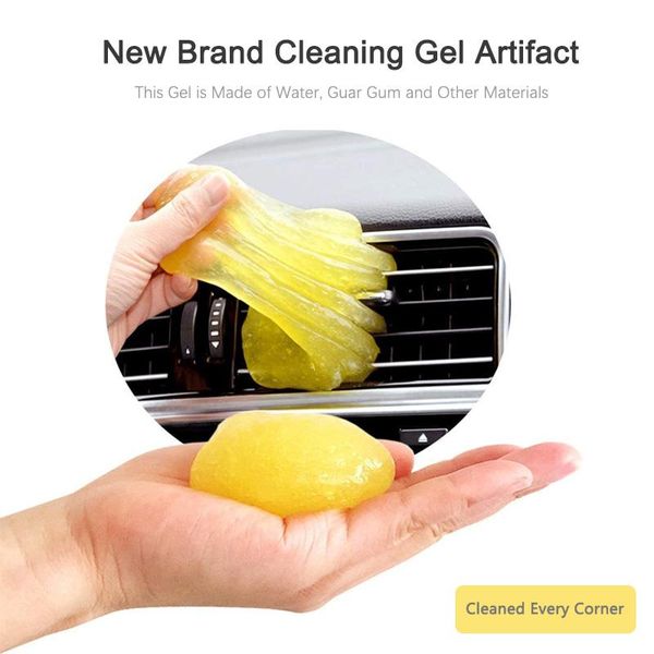 

1pc car cleaner interior dashboard air vent wash mud keyboard cleaning gel mobile computer gap dust dirt tool tools