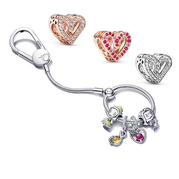 

other latest jewelry gifts for women bracelets keychain diy love charms fit original 925sterling silver beadeds bangle llavero