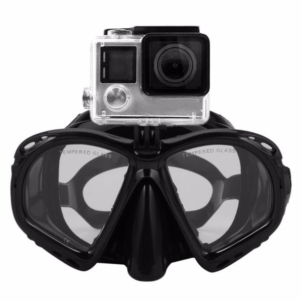 

diving masks professional underwater mask scuba snorkel swimming goggles equipement suitable for most sport camera