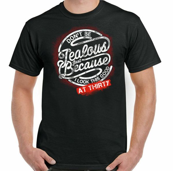 

30th birthday mens funny milestone gift 30 years old don 't be, White;black