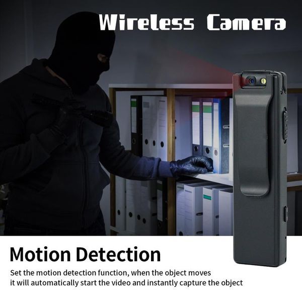 

mini cameras mjs z3 wireless remote monitoring camera 1080p back clip magnetic intelligent noise reduction recording ip cam