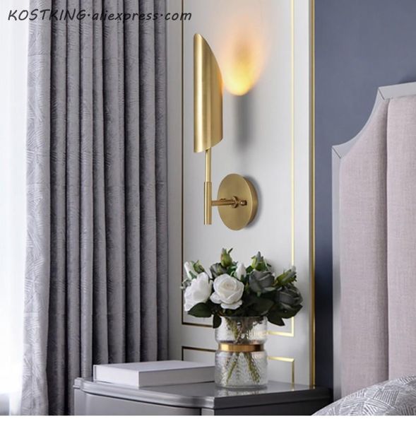 

wall lamps modern lamp for foyer creative design living room background light bedroom bedside decoration fixtures