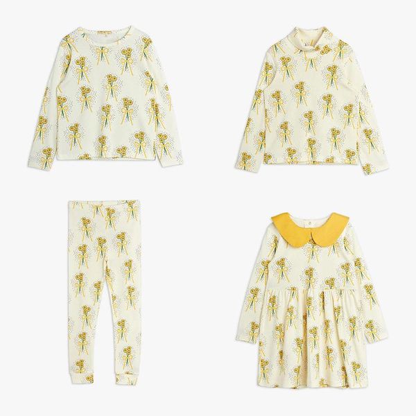

clothing sets (ship in september) per-sale 2021 mr toddler girl fall clothes printed shirts & dress pants baby girls set, White