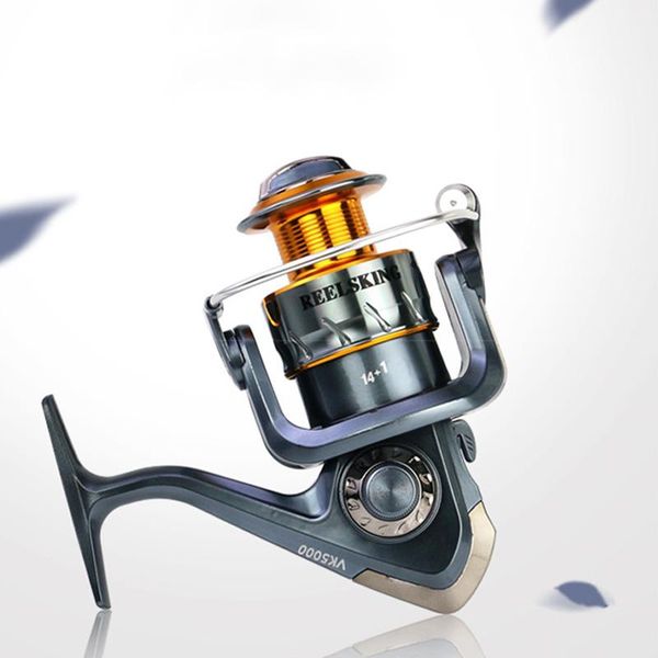 

baitcasting reels professional portable 2500-7000 series high speed gear ratio 5.5:1 metal coil outdoor spinning fishing boat rock reel whee