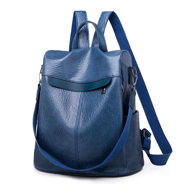 

outdoor bags women anti theft backpack ladie waterproof female bagpack school bag leather large travel mochila feminina