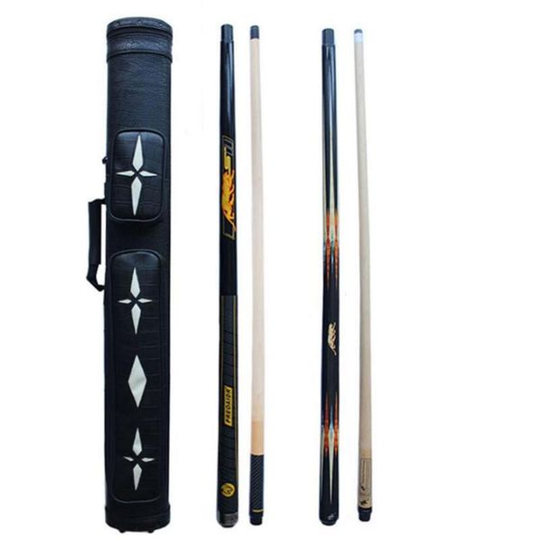 

se billiard pool stick kit cues black white 10mm 11.5mm 13mm tip s2 break punch jump cue set with case