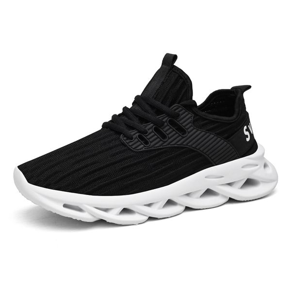 

wholesale running shoes men women sports super light breathable triple white blue outdoor sneakers eur 39-44 wy02-h917