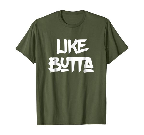 

smooth like butta t-shirt hip hop like butter shirt, White;black