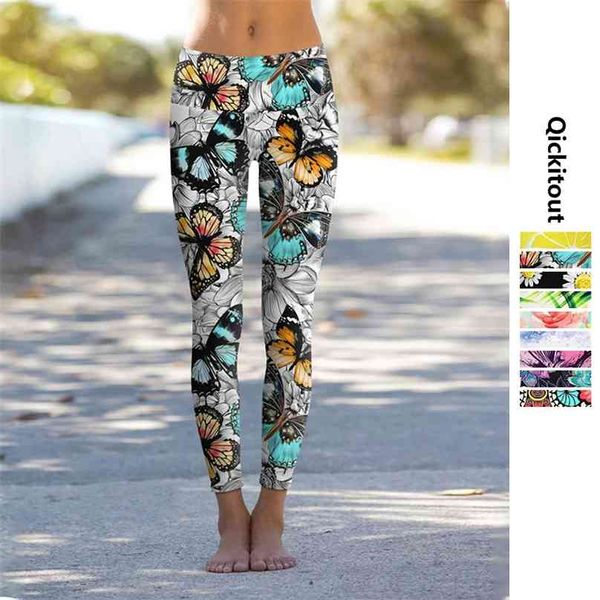 

women legging leaf printing fitness leggins fashion slim legins high waist leggings woman pants 210925, Black
