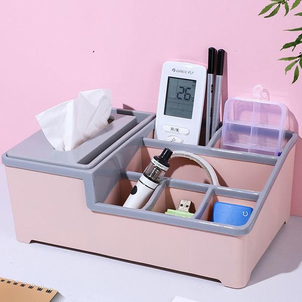 

storage bottles & jars home kitchen plastic tissue box solid napkin holder case simple stylish car holders holde