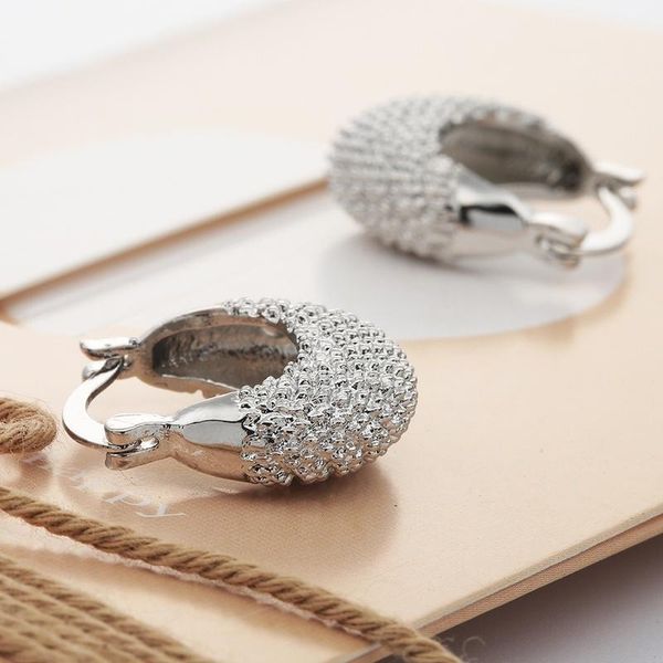 

hoop & huggie fashion women jewelry bag earrings for wedding engagement party set gifts, Golden;silver