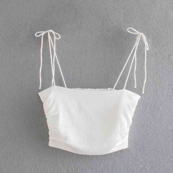 

women solid summer camis fashion cropped nightclub disco thin shoulder strap gym sports running jogger vest 210521, White