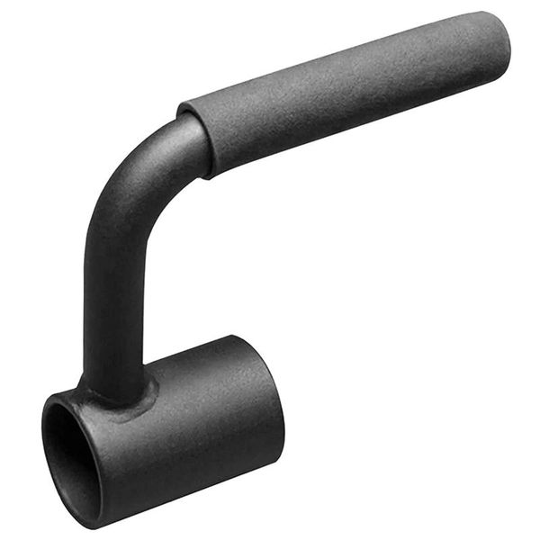 

accessories single arm landmine t bar row handle rubber grip l-handle olympic barbell bars for