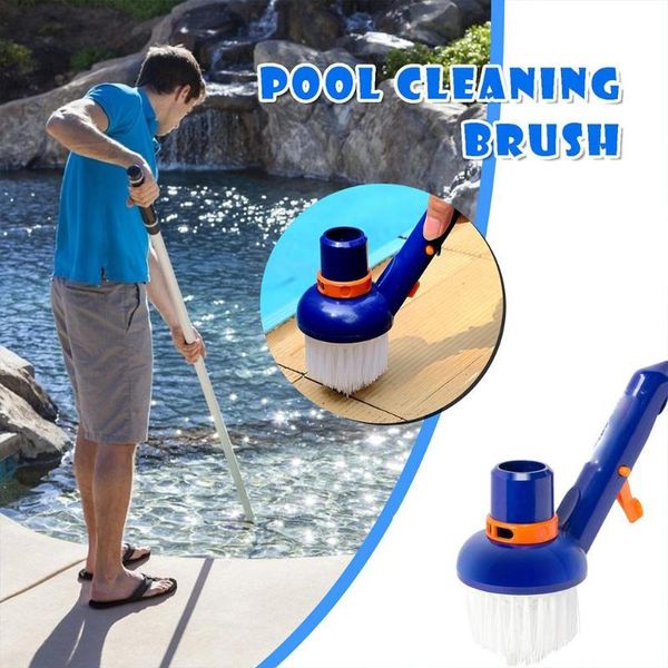 

pool & accessories swimming vacuum cleaning brush 360 degree all-round soft