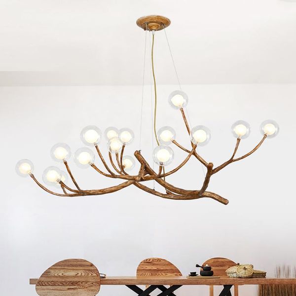 

chandeliers nordic led branch chandelier lights living room lamps modern molecular for bedroom restaurant decoration lighting