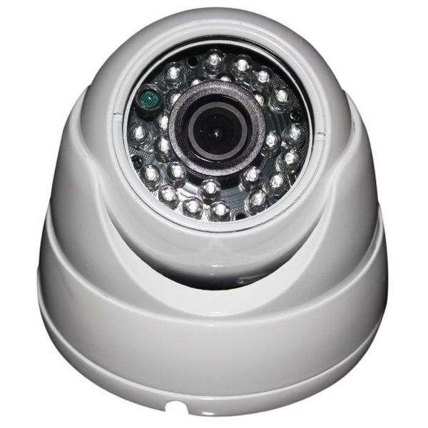 

hd1000tvl dome cctv camera system metal casing 3.6m lens ip cameras