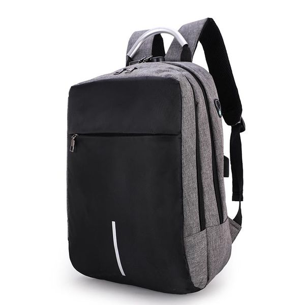 

backpack lapmen usb charging 15.6 inch computer notebook anti-theft business travel school bag casual oxford female mochila