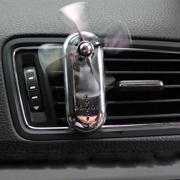 

car air freshener four leaf auto outlet perfume alloy clip fragrance diffuser interior decoration