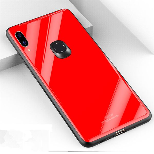 

pure color glass phone cases for iphone 12 11 pro promax x xs max 7 8 plus samsung s10 s20 note10 note20
