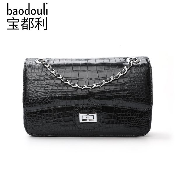 

messenger bagsalligator leather sachet fashion 2021 single shoulder chain messenger women's bag