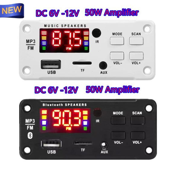 

& mp4 players 2021 12v 50w mp3 wpe decoder board audio module usb tf radio bluetooth5.0 wireless music car player with remote control