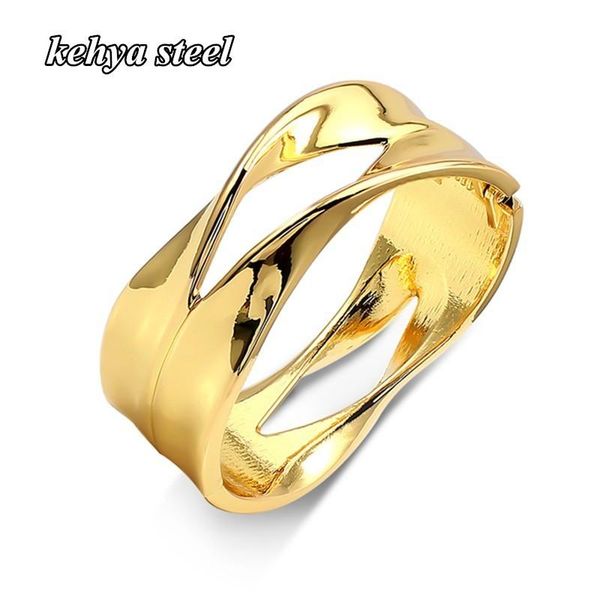 

luxury gold color jewelry bangles for women men fashion style irregular wedding bracelet pulseiras party gifts bangle, Black