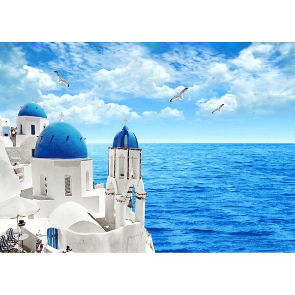 

tapestries jigsaw puzzle greek aegean scenery wall hanging
