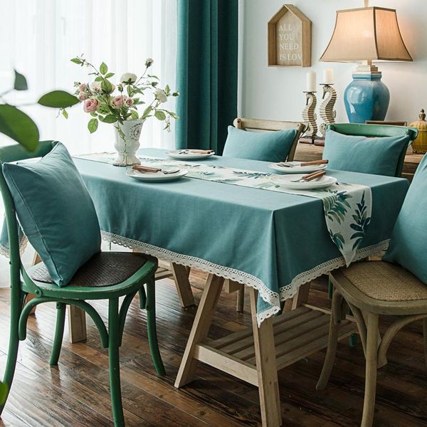 

table cloth yaapeet 1pc solid color japan style square coffee cover pastoral lace desk protection without pillowcase