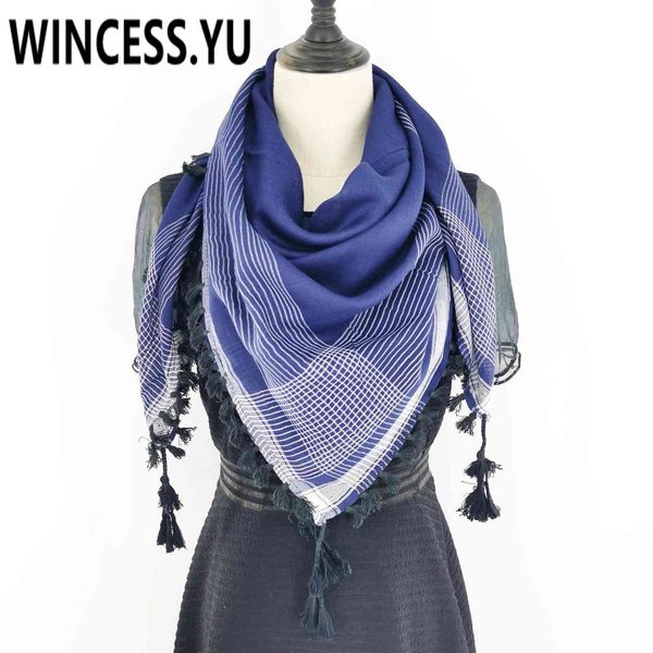 

100*100 spring autumn big square plaid women scarf shawls warm blanket scarf bufandas lady pashmina female bandana hijabs, Blue;gray