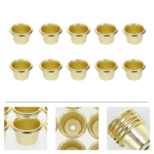

candle holders 10pcs iron candlesticks deskdecorative cups practical stands