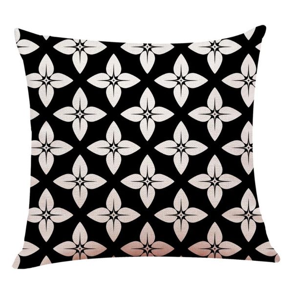 

magic black white geometry throw pillow case sofa & bed home decor design square cushion cover colorful cartton pillowcase cushion/decorativ