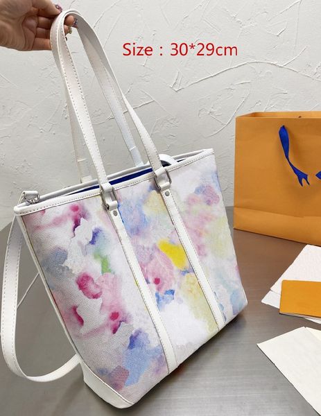 

luxury colorful design bag large capacity women's totes nice shopping bags classic fashion temperament handbag 3 styles