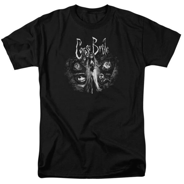 

corpse bride to be t-shirt sizes s-3x new, White;black