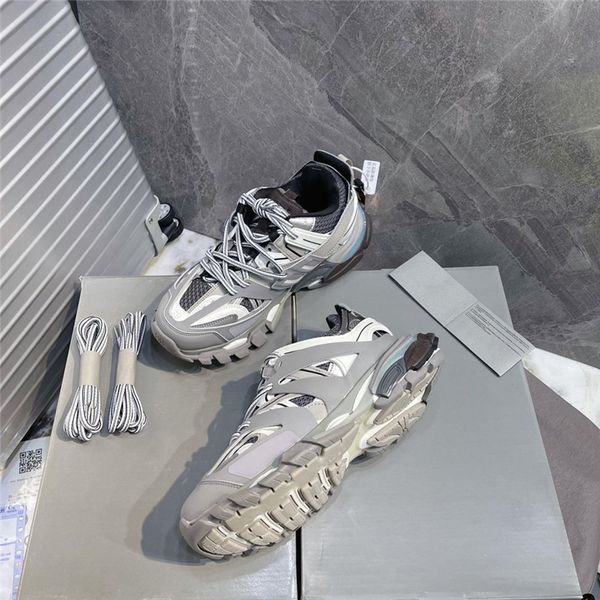 

sneakers balencigas up designer yellow luxury trainer track box glow lace casual shoes shoes tess.s.gomma with grey black
